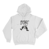Bunt Portrait Unisex Hoodie White